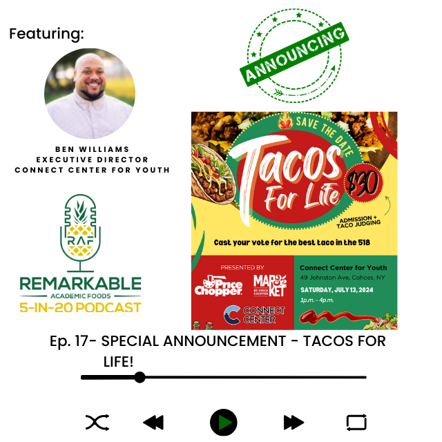 Ep. 17 - Special Episode Cover Art Tacos For Life